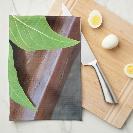 Fallblatt Geschirrtuch (Viertel Falte)