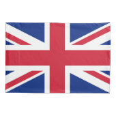Fallbogen "Union Jack Flag" Kissenbezug (Rückseite)