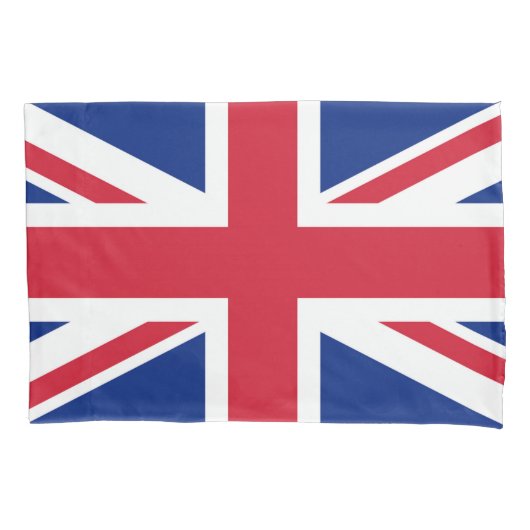Fallbogen "Union Jack Flag" Kissenbezug (Vorderseite)