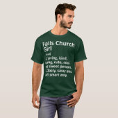 FALLCHURCH MÄDCHEN VA VIRGINIA Funny City Zuhause T-Shirt (Vorne ganz)