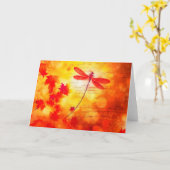 Falldrachenfliege Karte (Gelbe Blume)