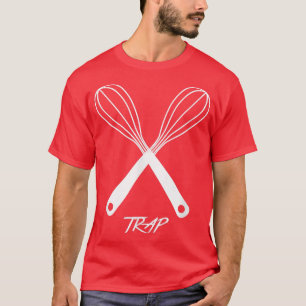 Falle, Gewittertes Backen T-Shirt