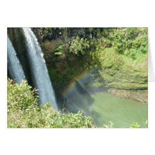 Fälle Kauais Hawaii Wailua