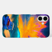 Fälle künstlerischer Bootanrufe Case-Mate iPhone Hülle (Rückseite (Horizontal))