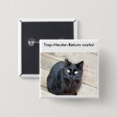 Falle-Sächlich-Rückkehr Knopf Button (Vorne & Hinten)