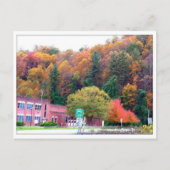Fälle und Vintage Postkarte (Vorderseite)