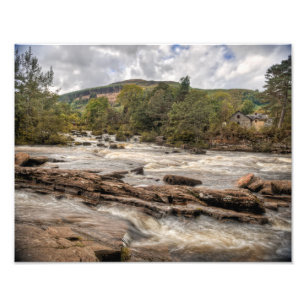 Fälle von Dochart Fotodruck