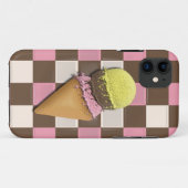 Fälle von Eiscreme-Kone-Handys Case-Mate iPhone Hülle (Rückseite (Horizontal))