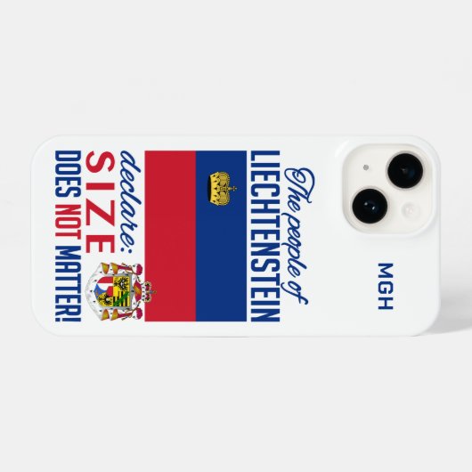 Fälle von Handys mit benutzerdefiniertem Monogramm iPhone Hülle (Rückseite (Horizontal))