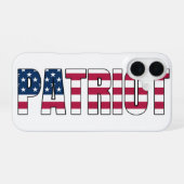Fälle von Patriot Flag iPhone 16 Hülle (Rückseite (Horizontal))