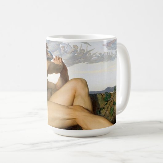 Fallen Angel Alexandre Cabanel Original Kaffeetasse (VorderseiteRechts)