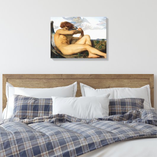 Fallen Angel Alexandre Cabanel Original Leinwanddruck (Insitu (Schlafzimmer))