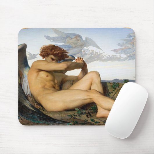 Fallen Angel Alexandre Cabanel Original Mousepad (Mit Mouse)