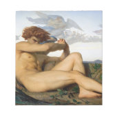 Fallen Angel Alexandre Cabanel Original Notizblock (Vorderseite)