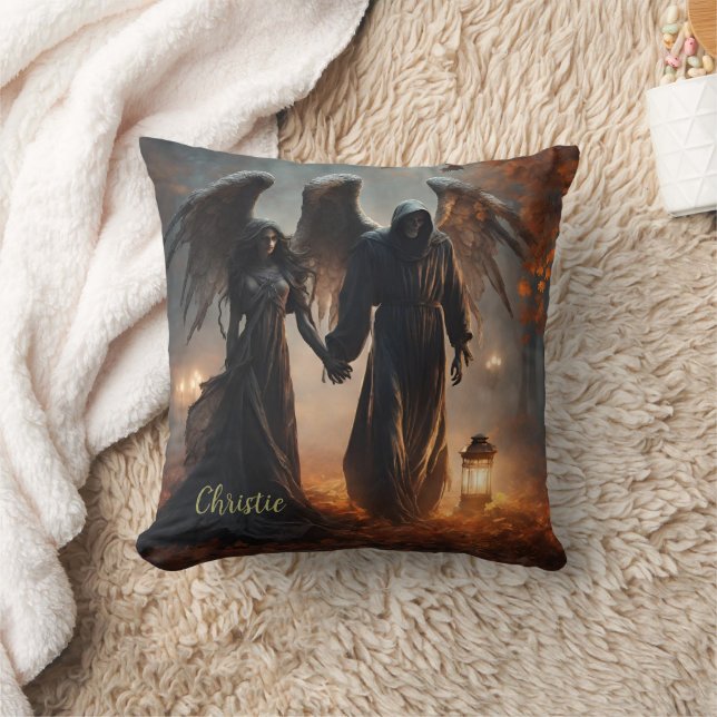 Fallen Angel Couple Kissen (Decke)