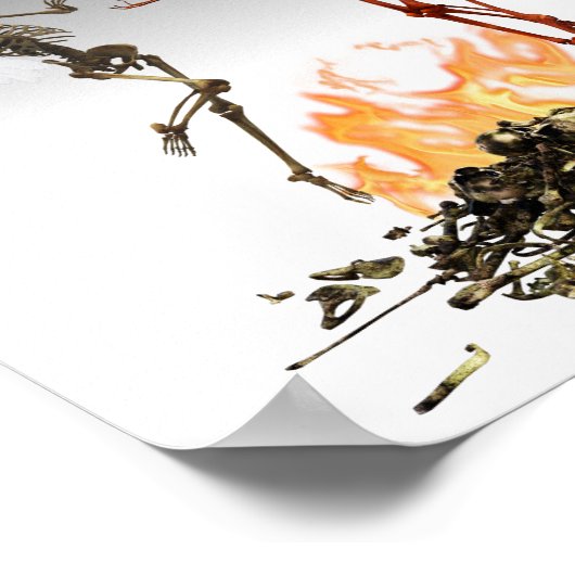 Fallen Angel Demon Devil Poster (Ecke)