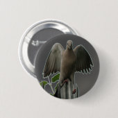 Fallen Angel Dove Button (Vorne & Hinten)