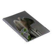 Fallen Angel Dove Notebook Notizblock (Rechte Seite)