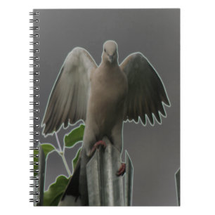 Fallen Angel Dove Notebook Notizblock