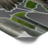 Fallen Angel Dove Print Poster (Ecke)