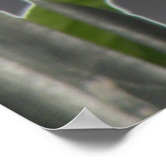 Fallen Angel Dove Print Poster (Ecke)