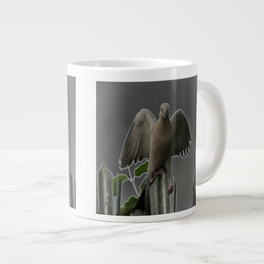 Fallen Angel Dove Tasse (Vorderseite Rechts)