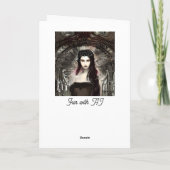 Fallen Angel | Dunkle Kunst Karte (Rückseite)