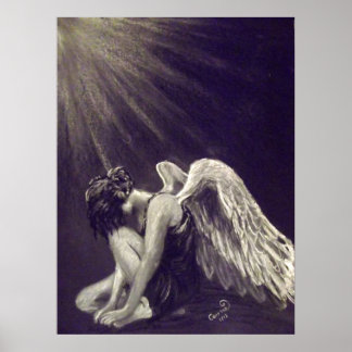 Fallen Angel - Entwurf 2 Poster