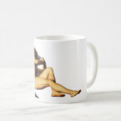 Fallen Angel Gemälde von Alexandre Cabanel Kaffeetasse (VorderseiteRechts)