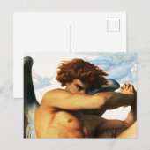Fallen Angel Gemälde von Alexandre Cabanel Postkarte (Vorne/Hinten)