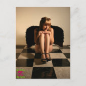 Fallen Angel Postcard Postkarte (Vorderseite)