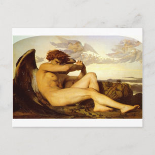Fallen Angel von Alexandre Cabanel Postkarte