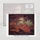 Fallen Angels in Hell von John Martin Postkarte (Vorne/Hinten)