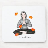 fallen. Atmen Mousepad (Vorne)