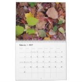 Fallen Blätter Autumn Calendar Kalender (Feb 2027)
