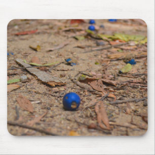 Fallen Blueberries Mousepad