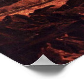 Fallen Engel in Hell von John Martin Poster (Ecke)