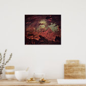 Fallen Engel in Hell von John Martin Poster (Küche)