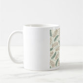 Fallen Fern Muster Kaffeetasse (Links)