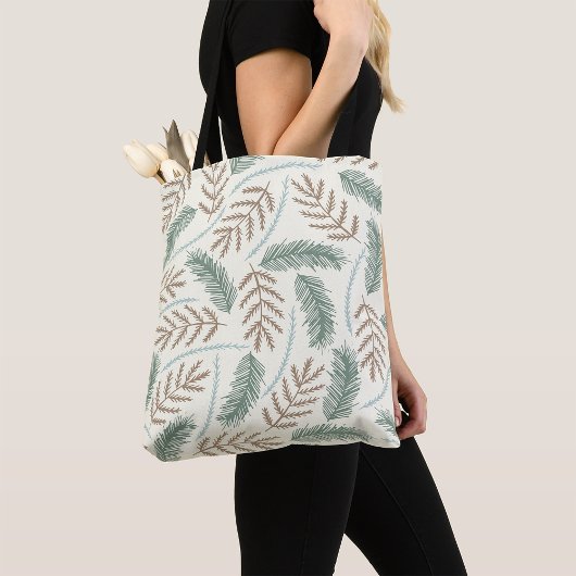 Fallen Fern Muster Tasche