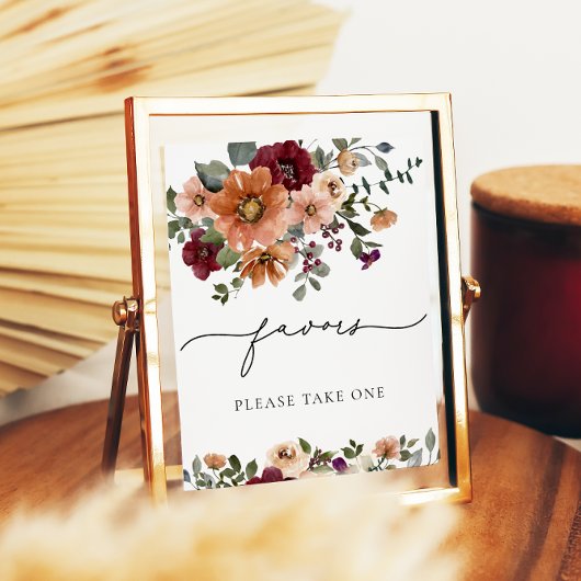 Fallen Florenfavoriten Bitte nehmen Sie ein Poster