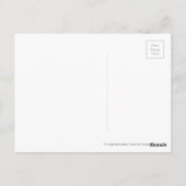 Fallen Giant Sequoia Tree California 1952 Postkarte (Rückseite)