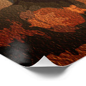 Fallen Grace - Melancholische Engel-Reflektion Poster (Ecke)