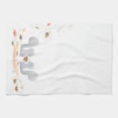 Fallen in Liebe-Eichhörnchenküchentuch Geschirrtuch (Horizontal)