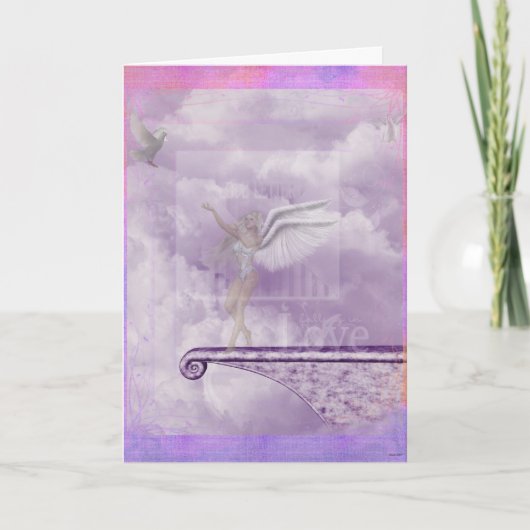 Fallen in Liebe Karte (Vorderseite)