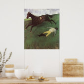 Fallen Jockey Poster (Küche)
