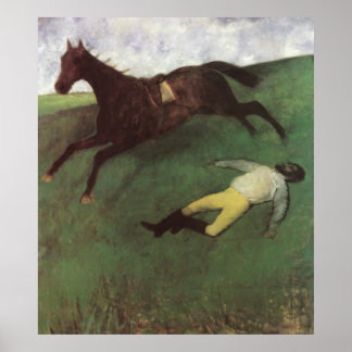 Fallen Jockey Poster