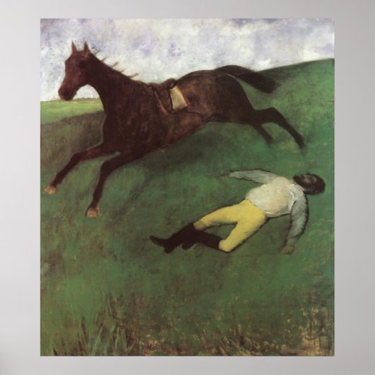 Fallen Jockey Poster (Vorne)