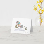 Fallen können nicht denken karte (Gelbe Blume)