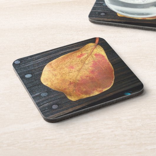 Fallen Leaf Getränkeuntersetzer (Linke Seite)